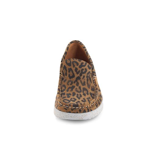 Nature Elin Suede Sko, Leopard, 41