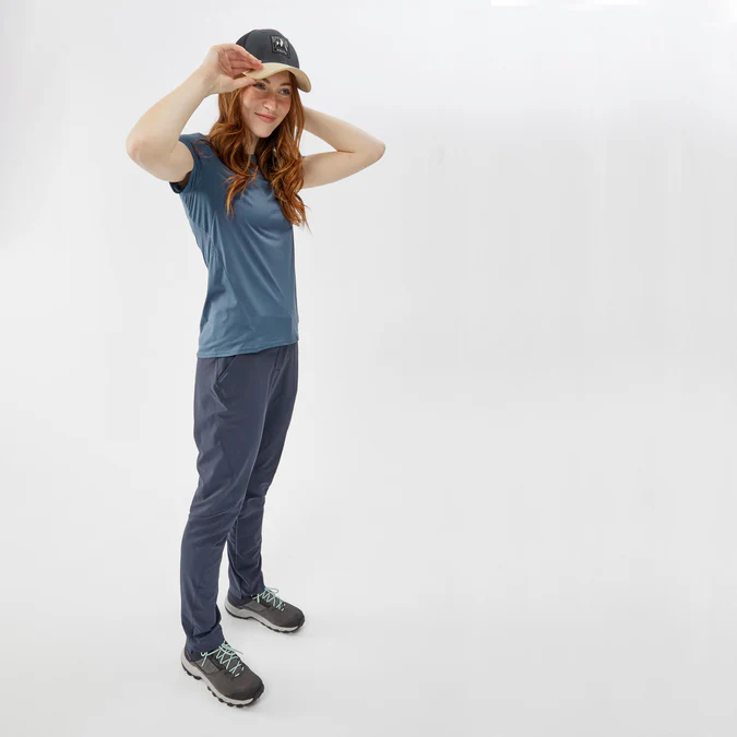 Decathlon Quechua - Calça de caminhada feminina Quechua para montanha MH100