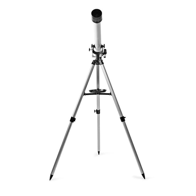Nedis Teleskop | Blænde: 50 mm | Brændvidde: 600 mm | Finderscope: 5 x 24 | Maksimal arbejdshøjde: 125 cm | Tripod | Hvid / Sort