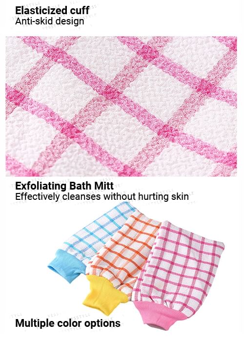 Yulu - Exfoliërende badhandschoen