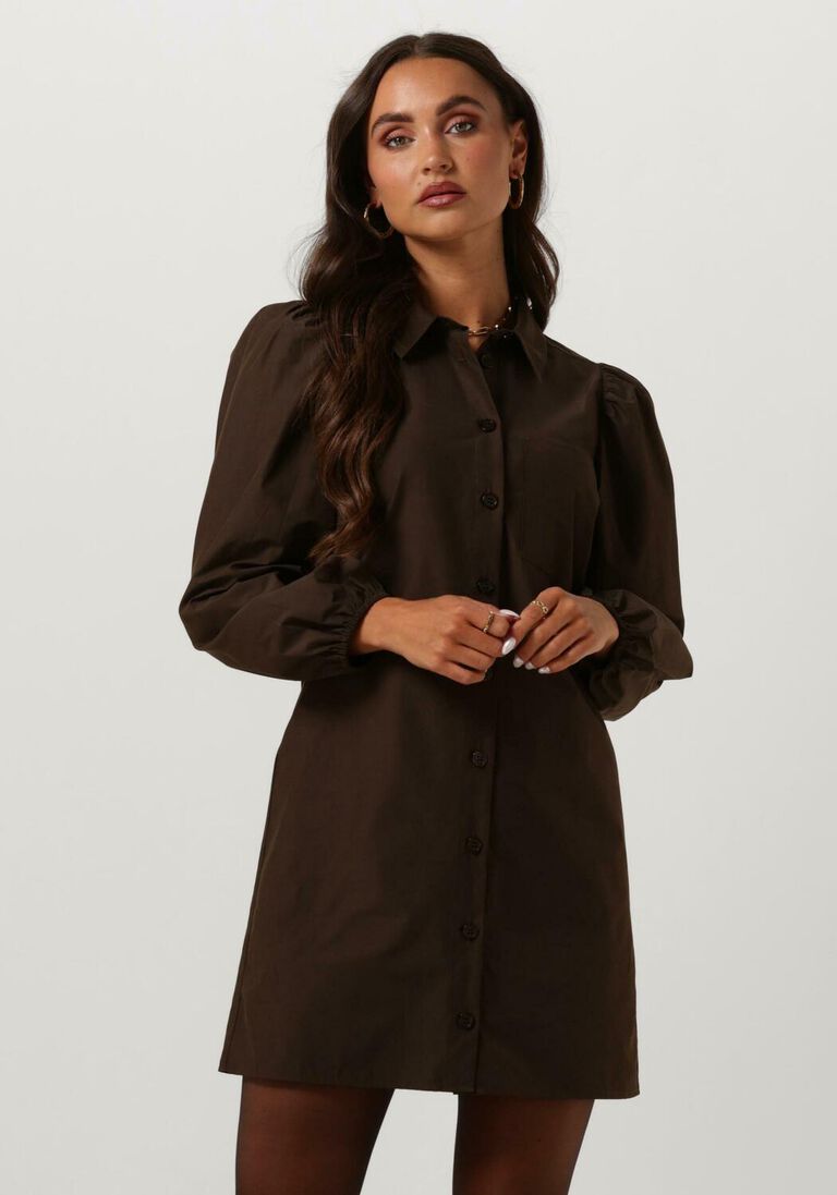 MODSTR\u00D6M bruine modstr&ouml;m mini jurk fernandomd dress