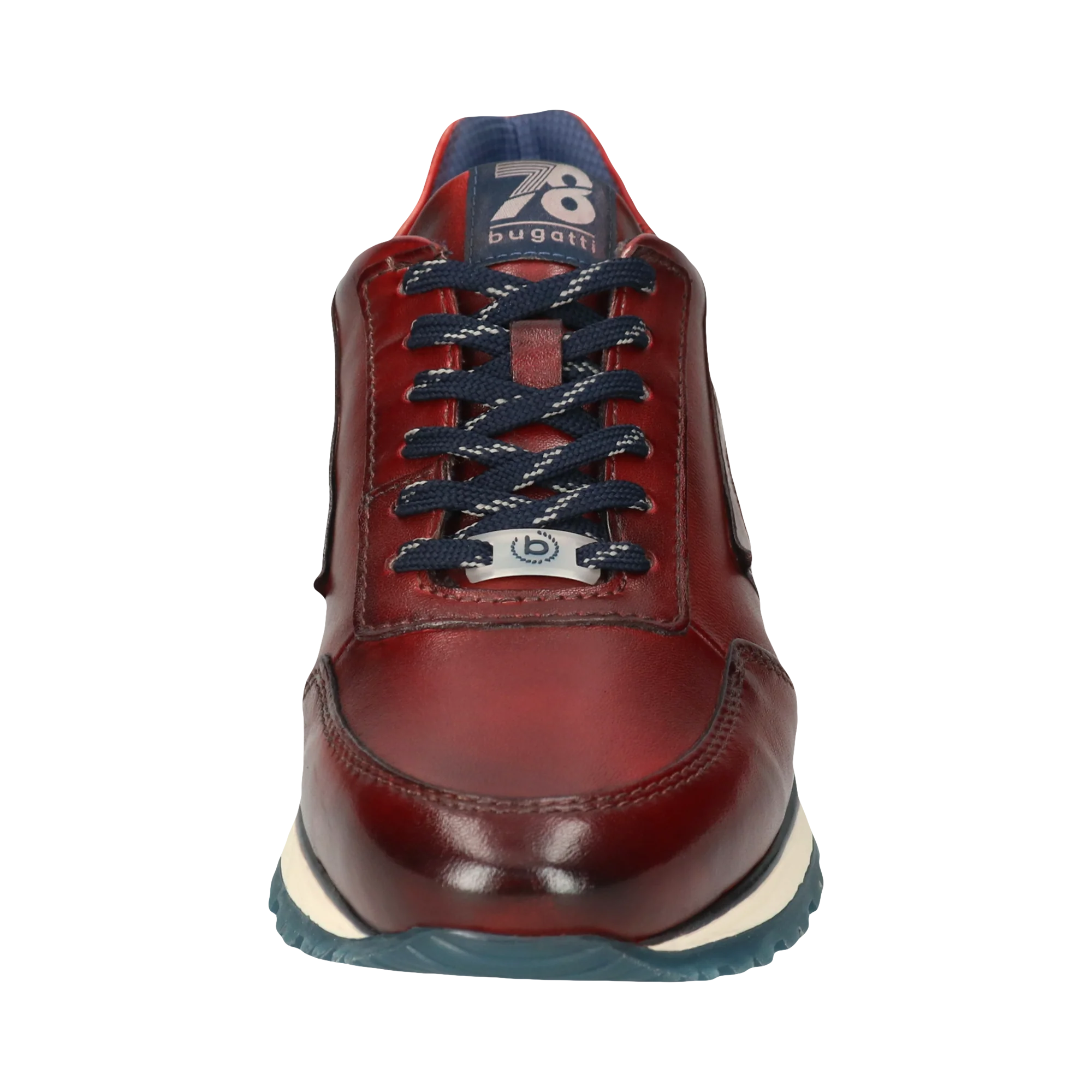 Leder Sneaker rot