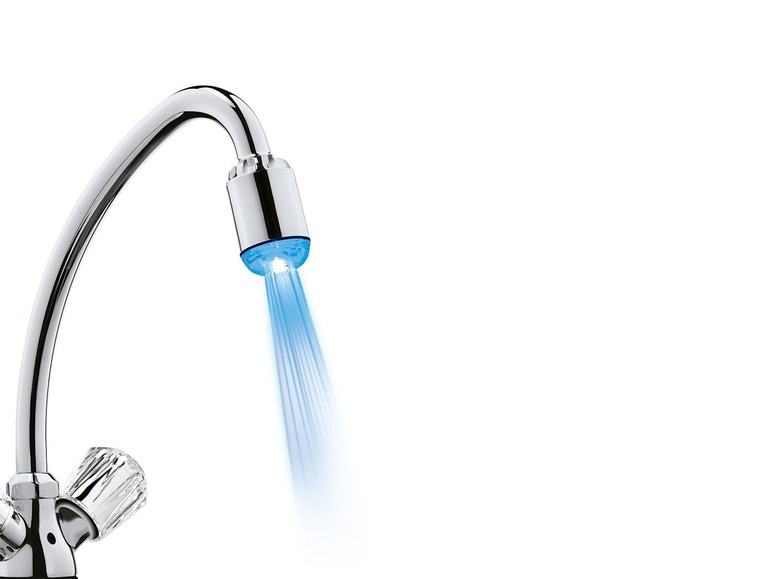 LED-opzetstuk kraan