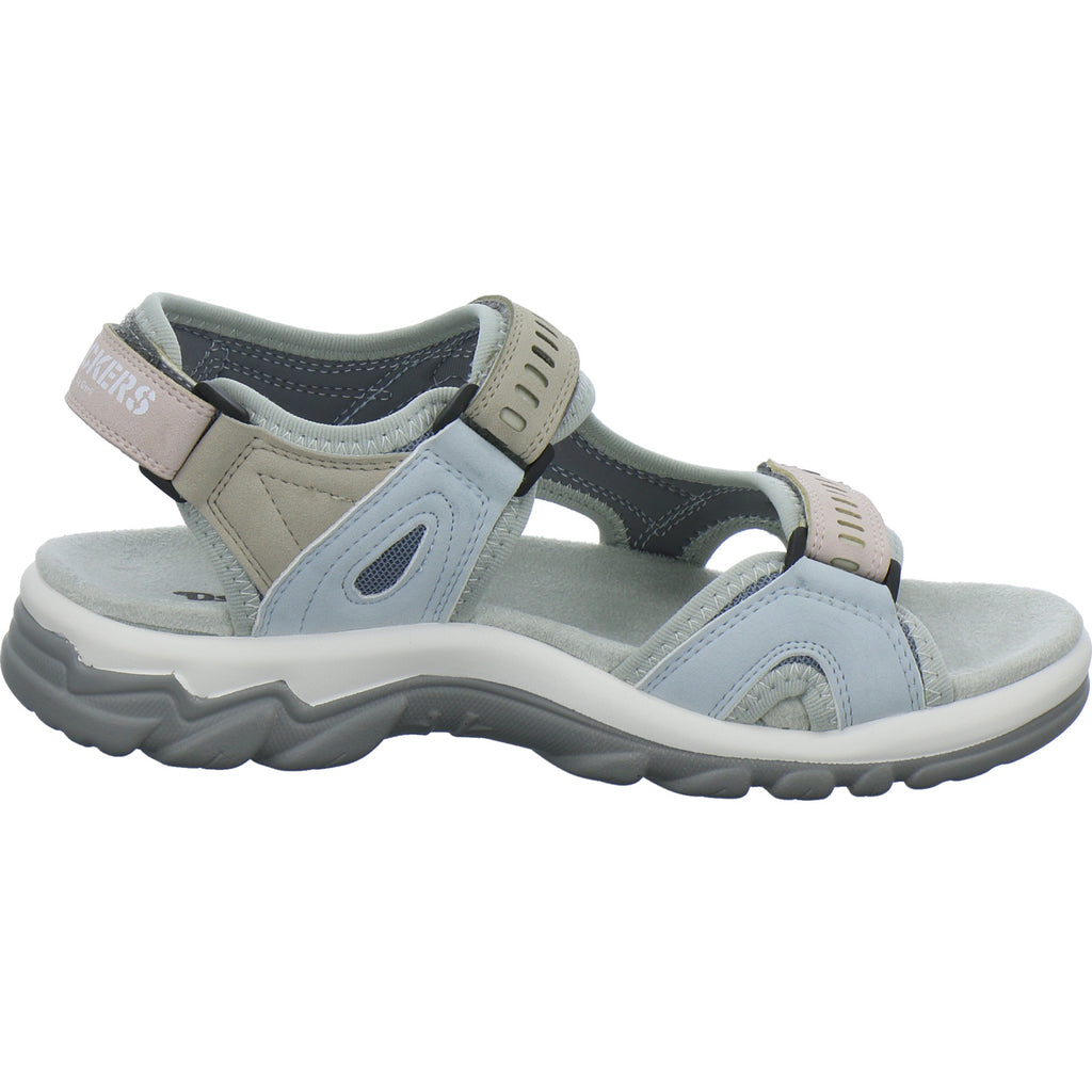 Dockers Sandaletten Damen Blau-kombi