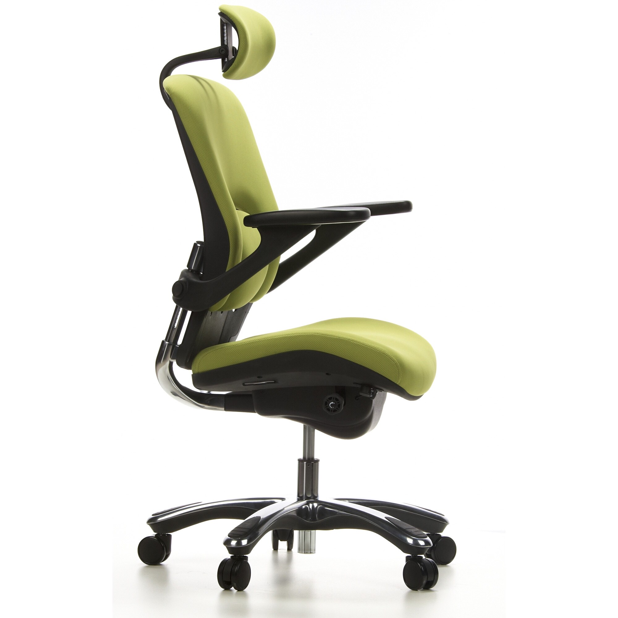 High End Bürostuhl VAPOR LUX Stoff mit Armlehnen (höhenverstellbar) hjh OFFICE