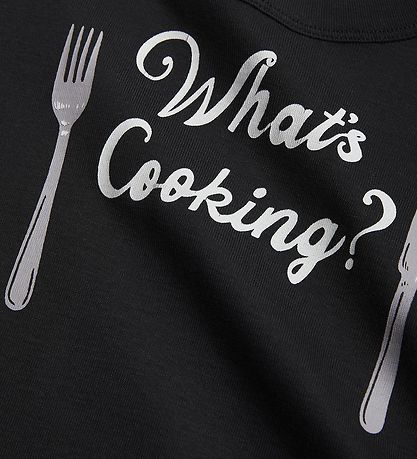 Mini Rodini Bluse - What's Cooking - Schwarz