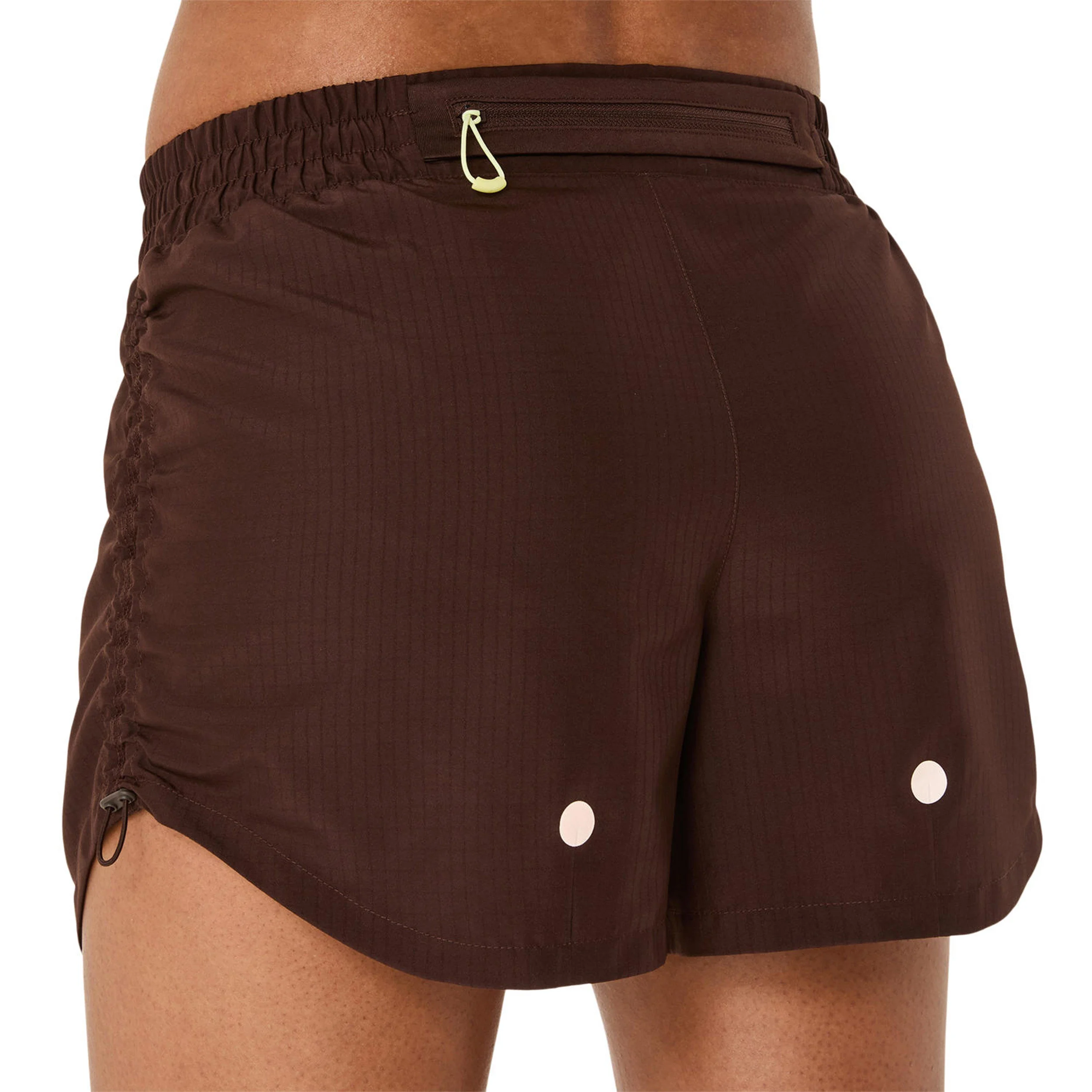 ASICS Nagino 4in Run Short De Running Femmes - Marron