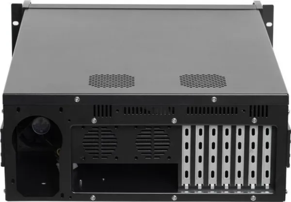 Netrack Server Case - Rack-monterbar 4U - udvidet ATX - sort