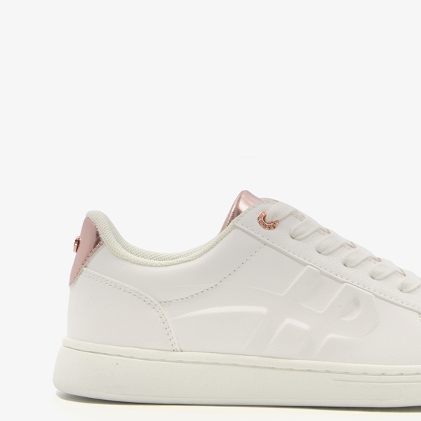 Hush Puppies dames sneakers met roze metallic