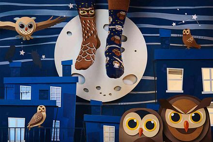 Many Mornings Sokken Owly Moly R125-Owly Moly kopen