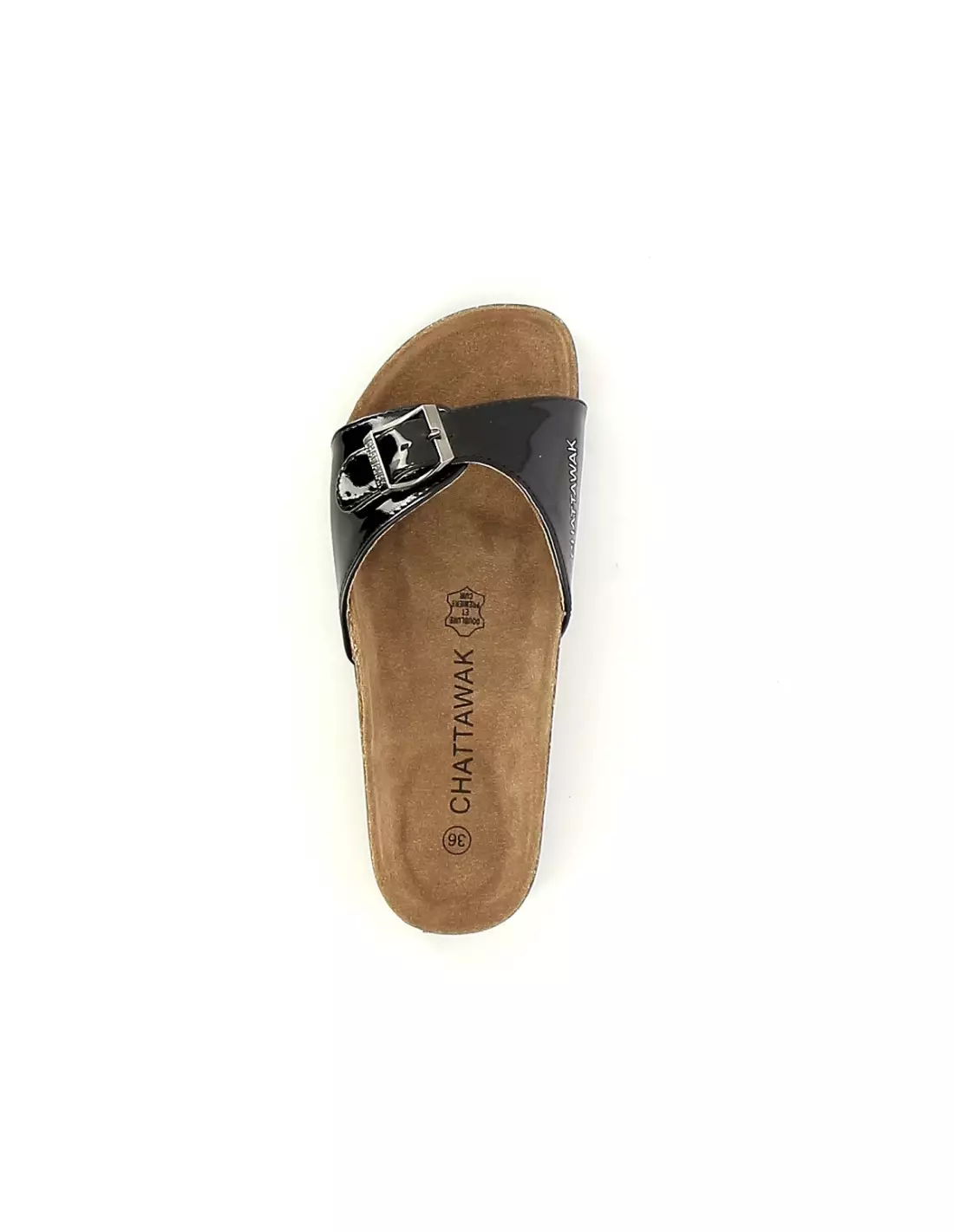 CHATTAWAK OPALINE - Mules & sabots Noir