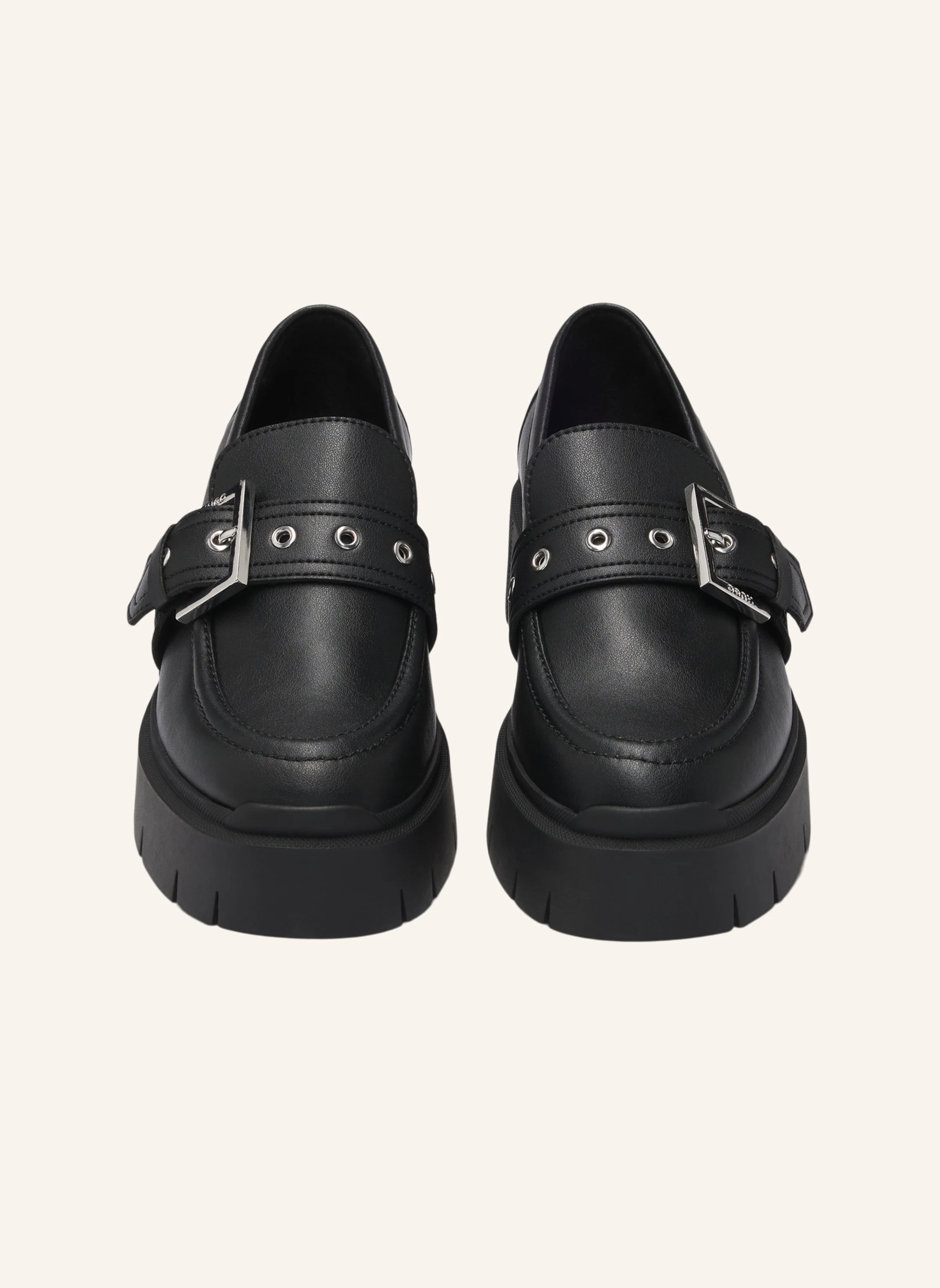 HUGO Flacher Schuh KRIS_LOAFER_BKCLT