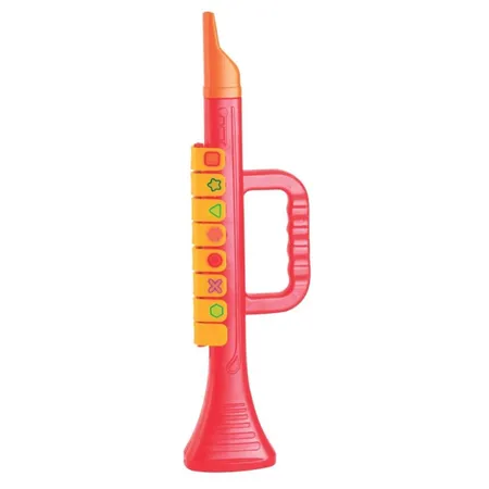 Vedes Boogie Bee Trompete in rot mit 8 farbigen Tasten/Noten