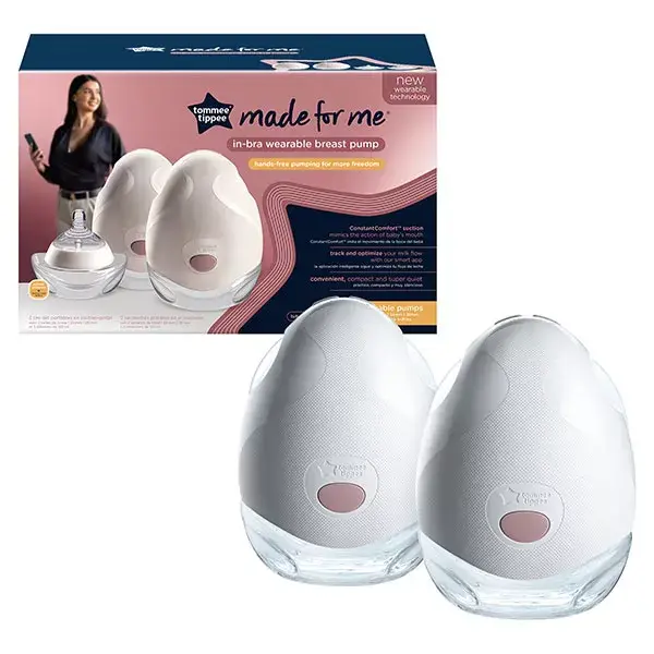 Bomba tira-leite elétrica portátil dupla Tommee Tippee com mãos livres