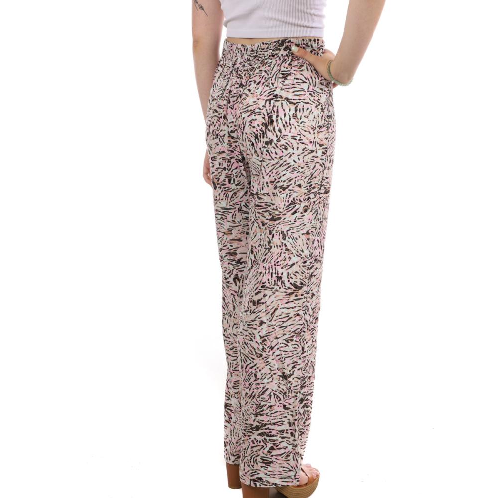 Vero Moda Pantalon Rose/Turquoise Femme Vero Moda Easy