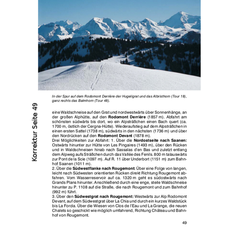 Rother Berner Oberland Skitourenführer