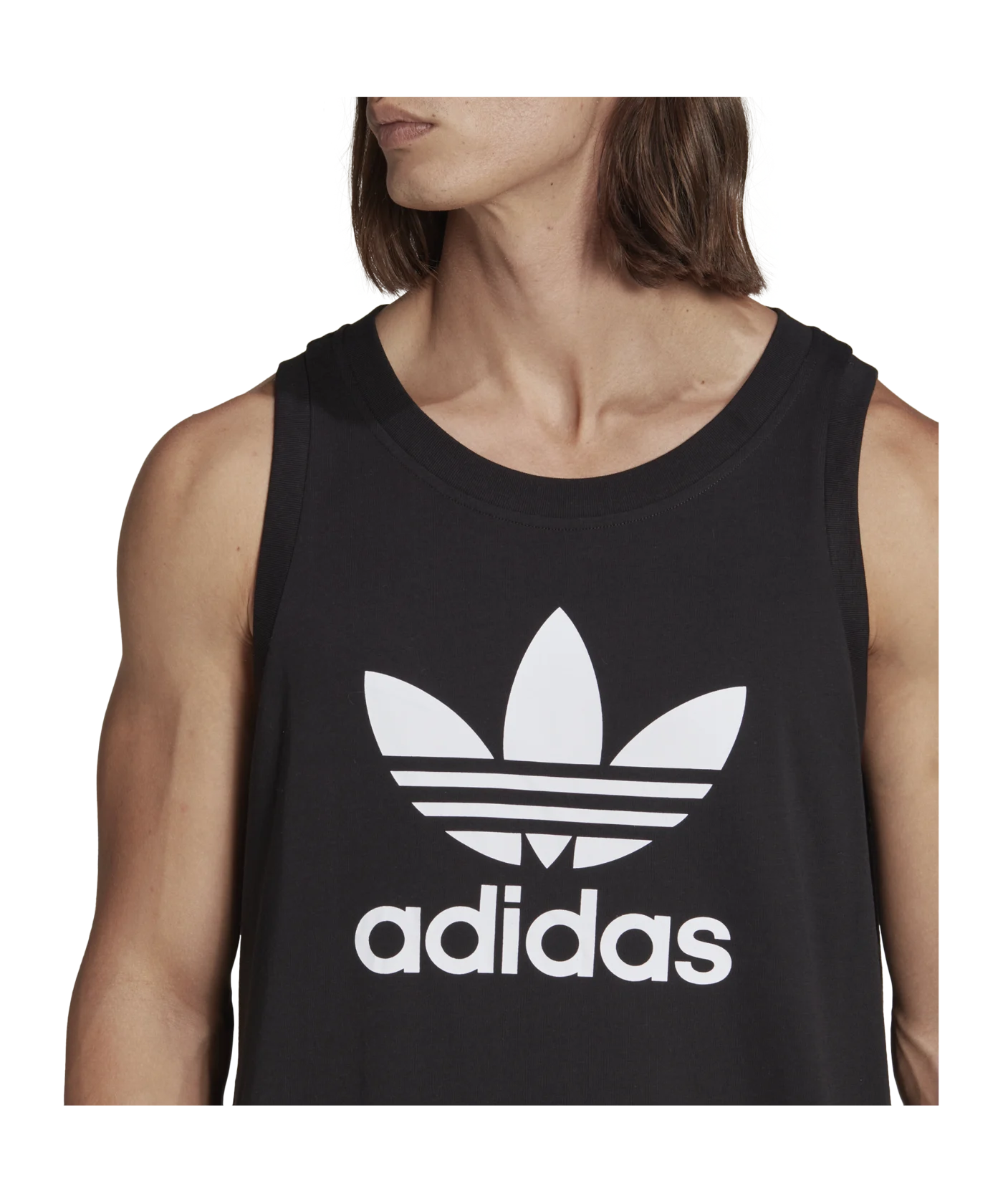 adidas Originals Adicolor Classics Trefoil Tank Top Black