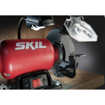SKIL 150mm werkbankslijpmachine / dubbele schuurmachine 1355AA 400W