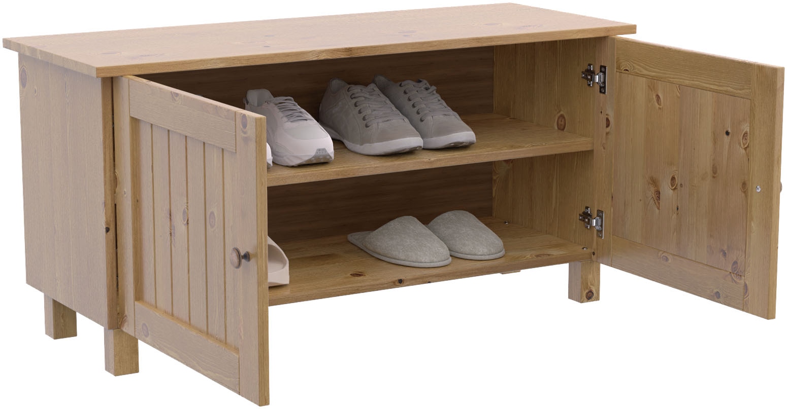 Home affaire Sitzbank »Juventus« 1 Stk. tlg. aus massiver Kiefer, Breite 97 cm