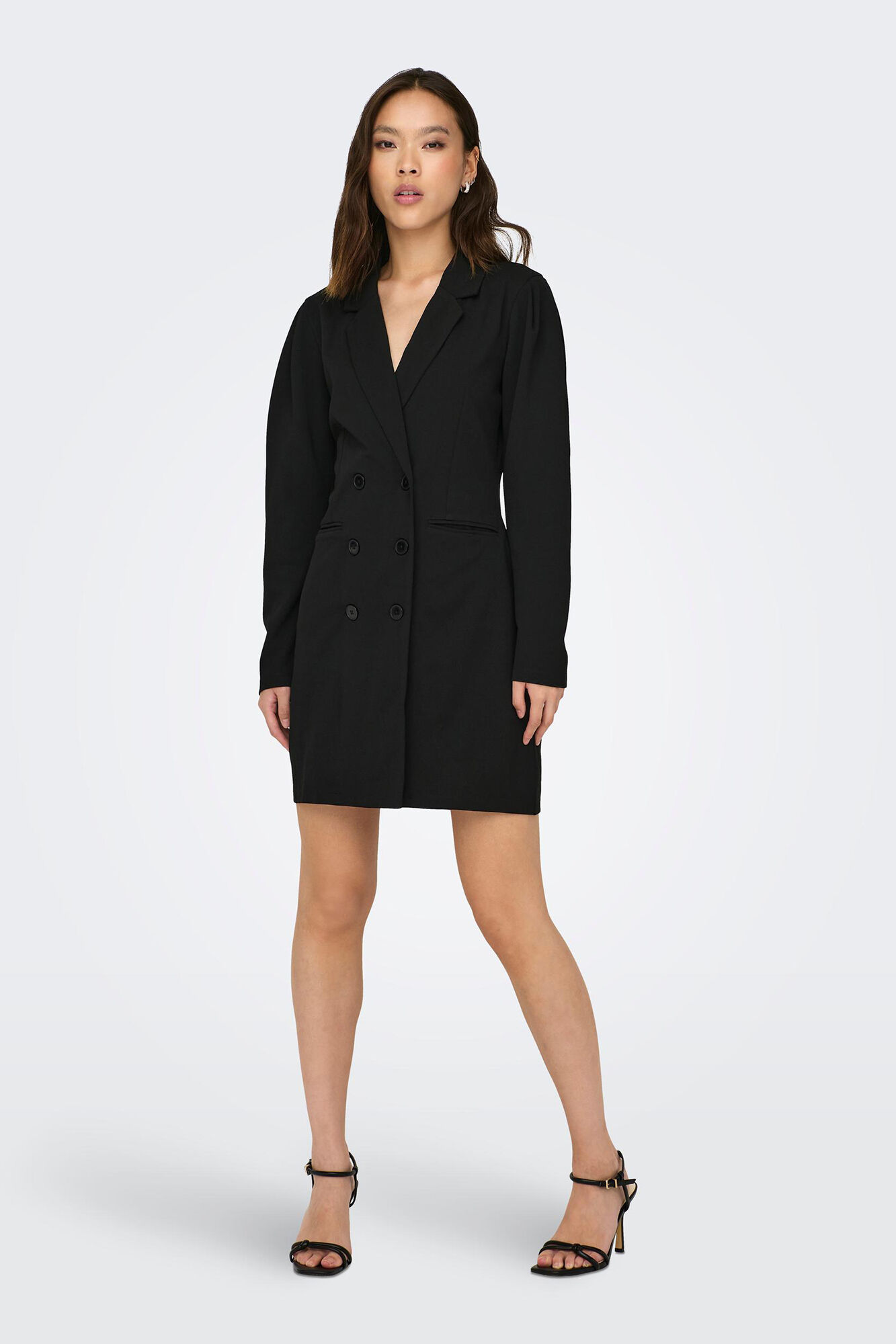Vestido curto estilo blazer