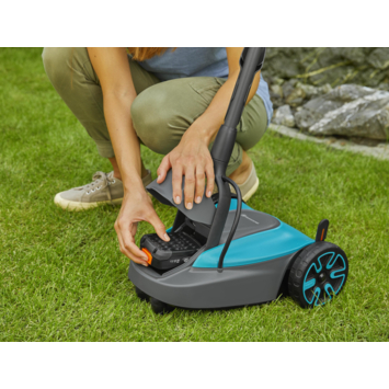 Gardena 18V grasmaaier HandyMower 22cm incl. 2,5Ah accu + lader