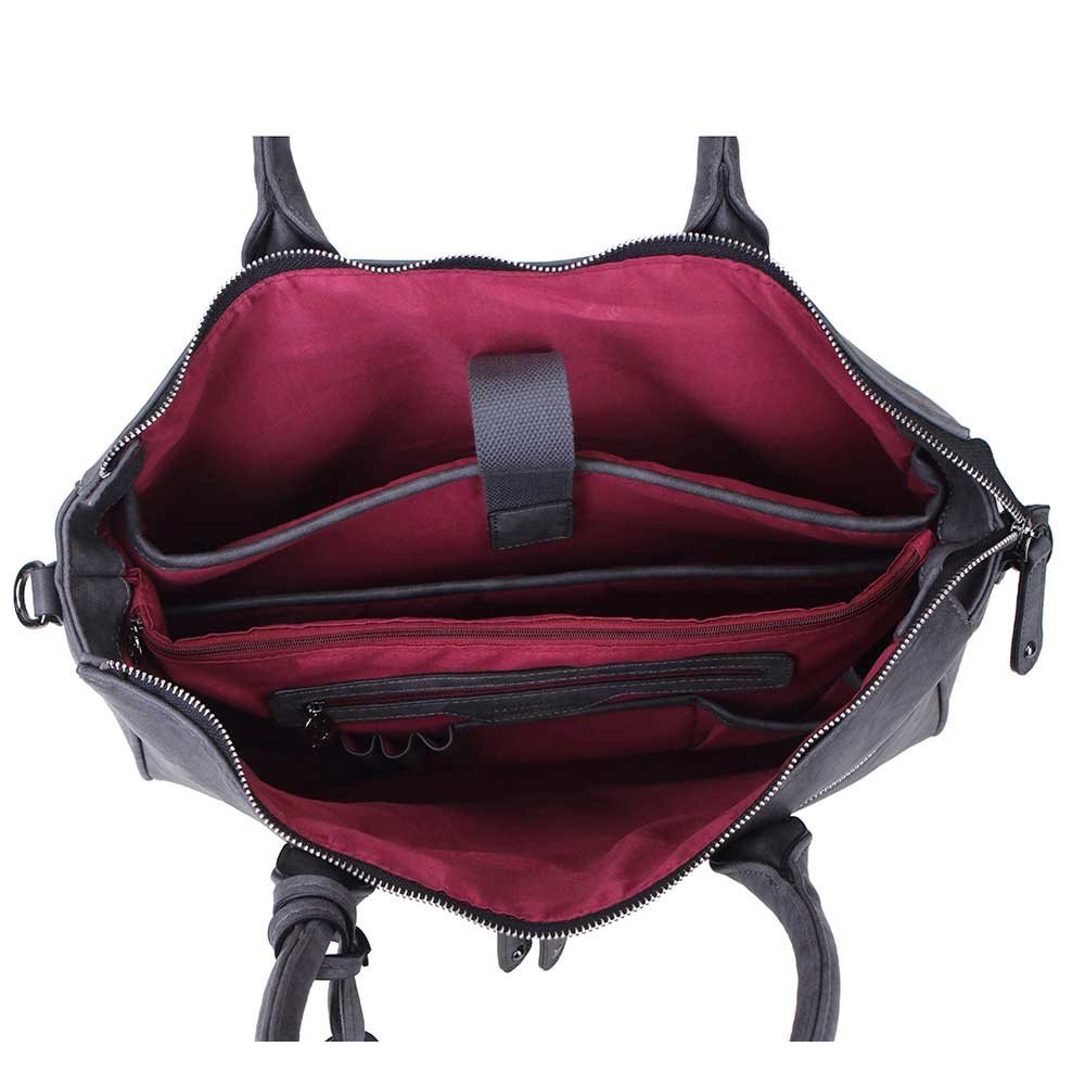 Wimona Fabiana-Two Dames Laptoptas grey