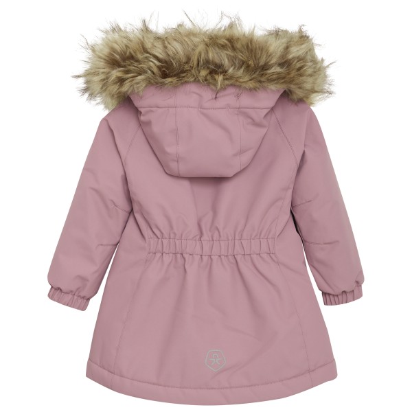 Color Kids - Baby Girl's Parka with Fake Fur - Veste d'hiver