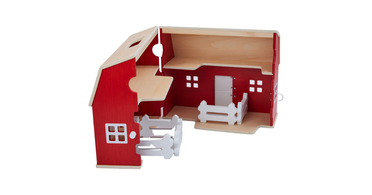 SchleichFarm World - Houten huisje speelfiguur  (42602)