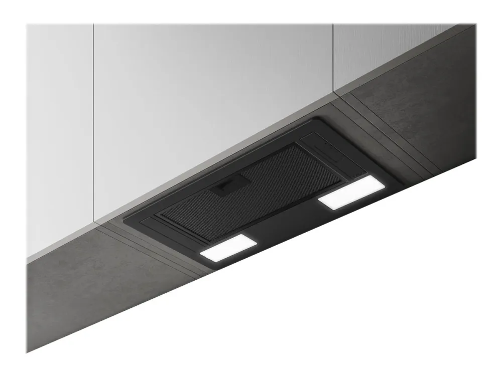 Elica Era C BL/A/52 - Hætte - tag - Niche - bredde: 49.5 cm - dybde: 26 cm - udtrækning og recirkulation (-) - sort