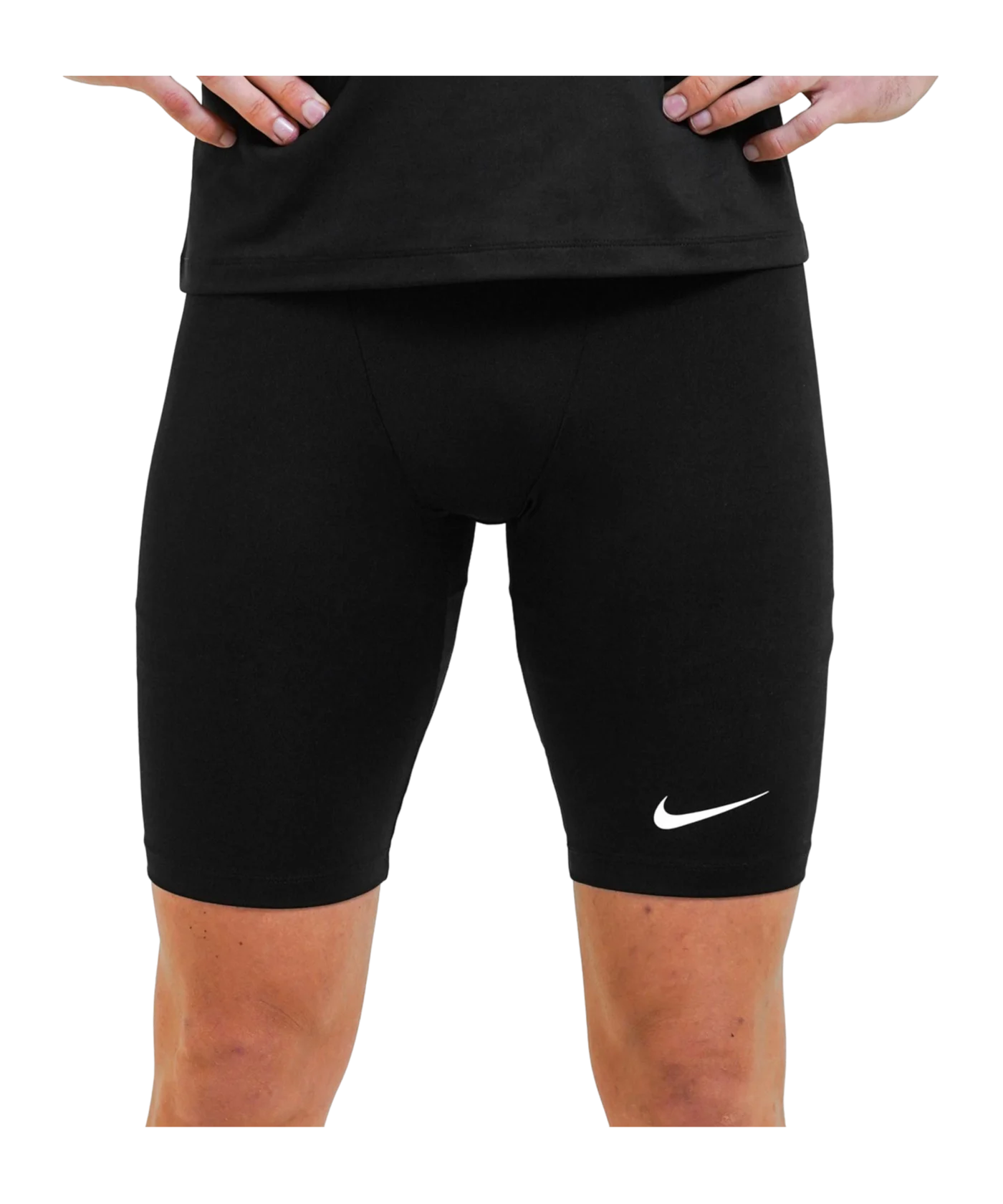 Nike Stock Short Running Schwarz F010