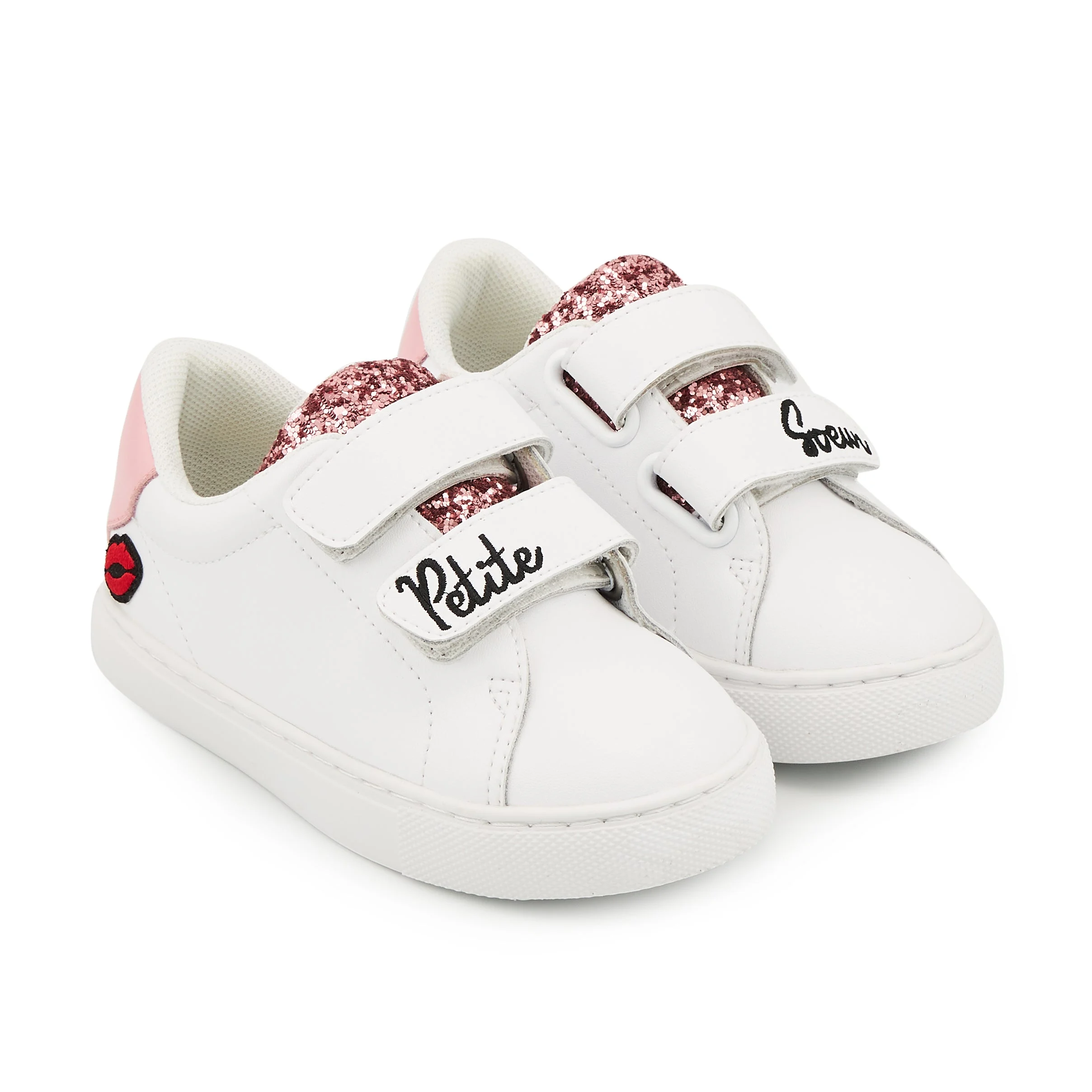 MINI EDITH PETITE SOEUR - Sneakers en cuir | Blanc
