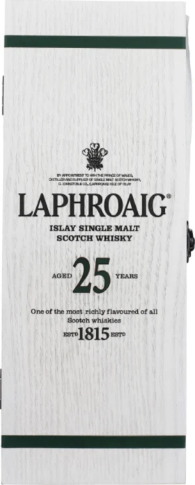 LAPHROAIG 25 YEARS SINGLE MALT 2022 RELEASE 70CL