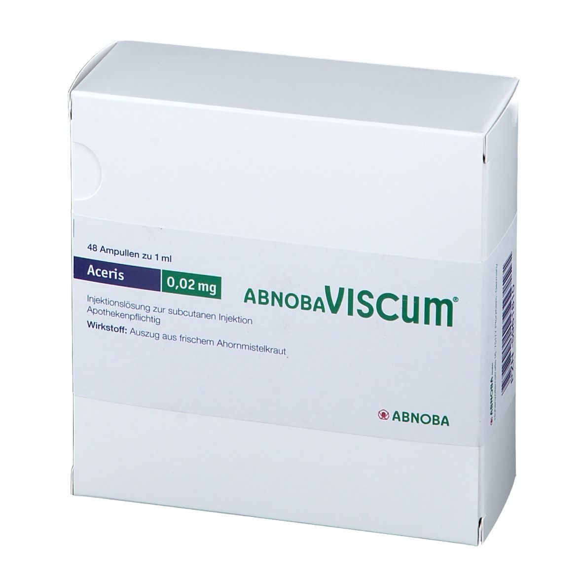 abnobaVISCUM® Aceris 0,02 mg Ampullen