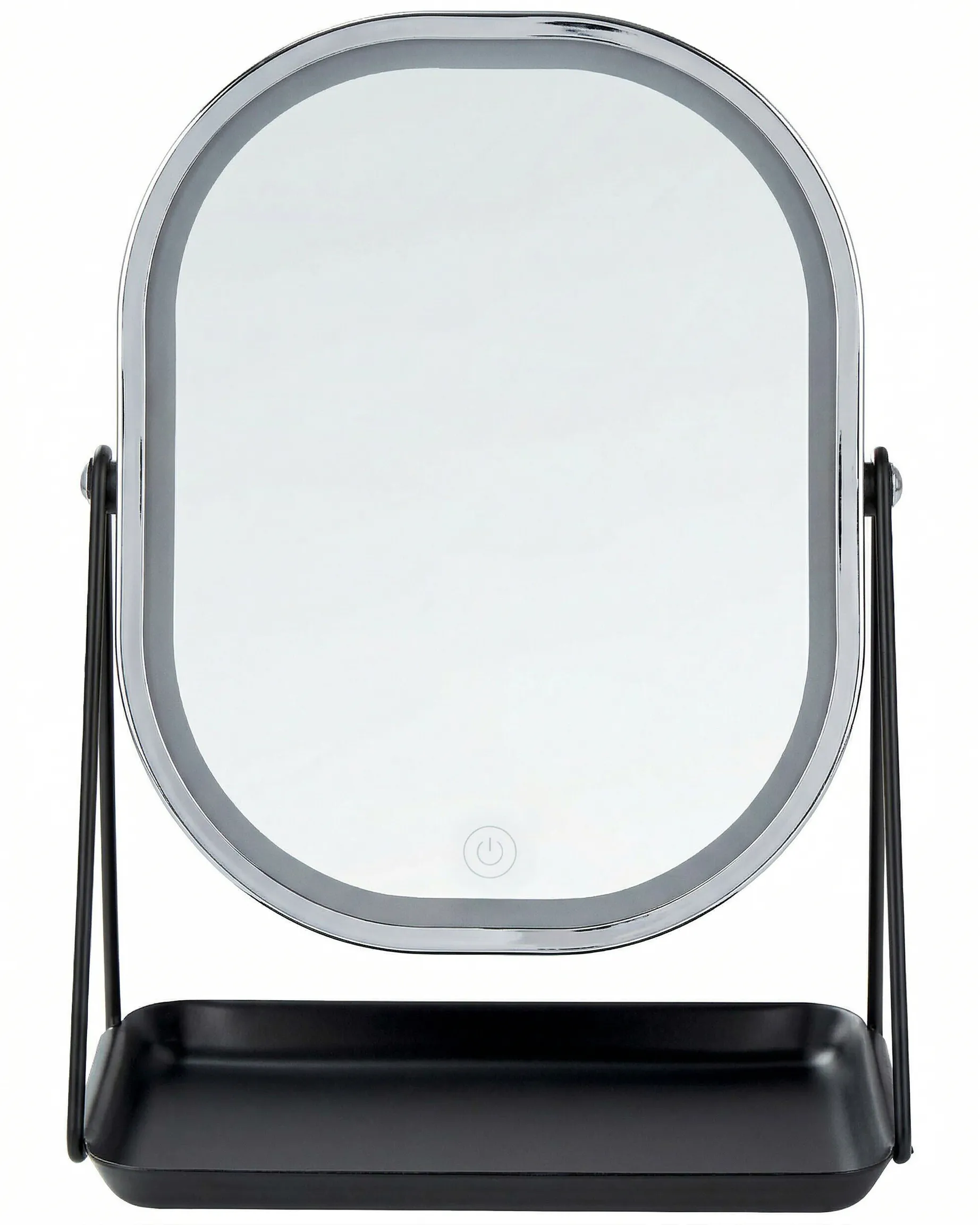Make-up spiegel LED DORDOGNE Zilver