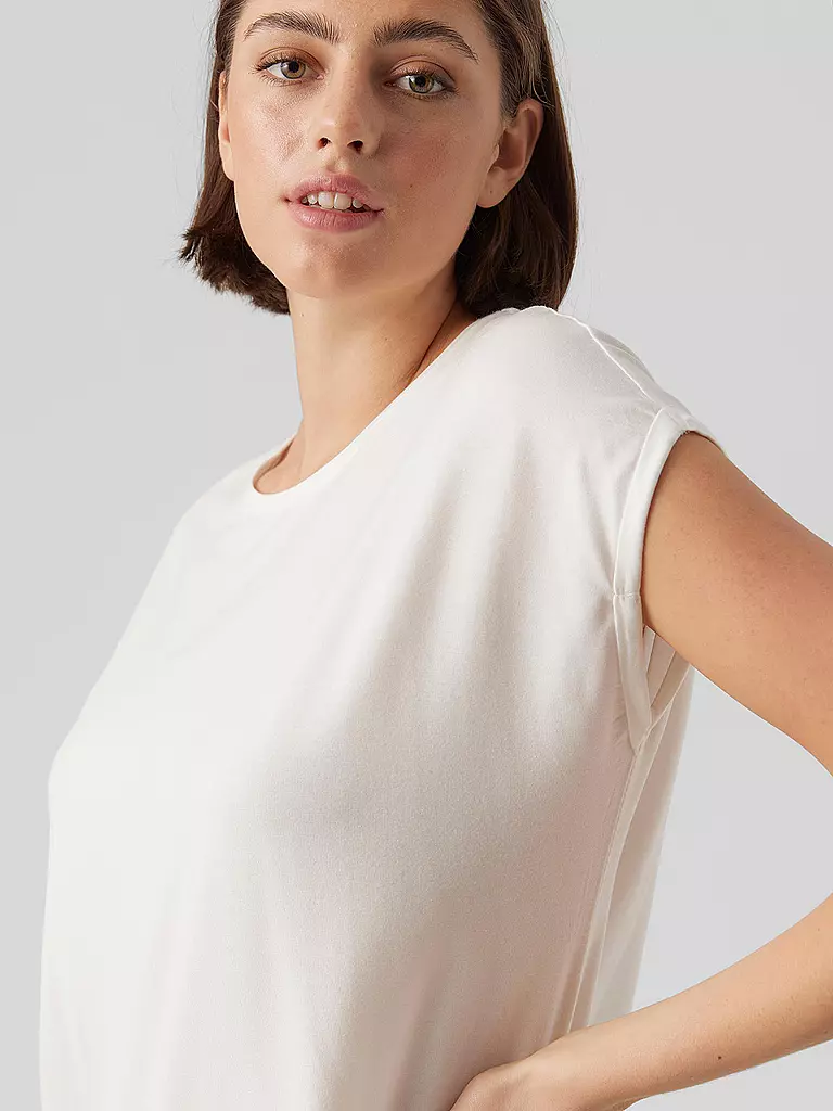 VERO MODA T-Shirt VMAVA weiss
