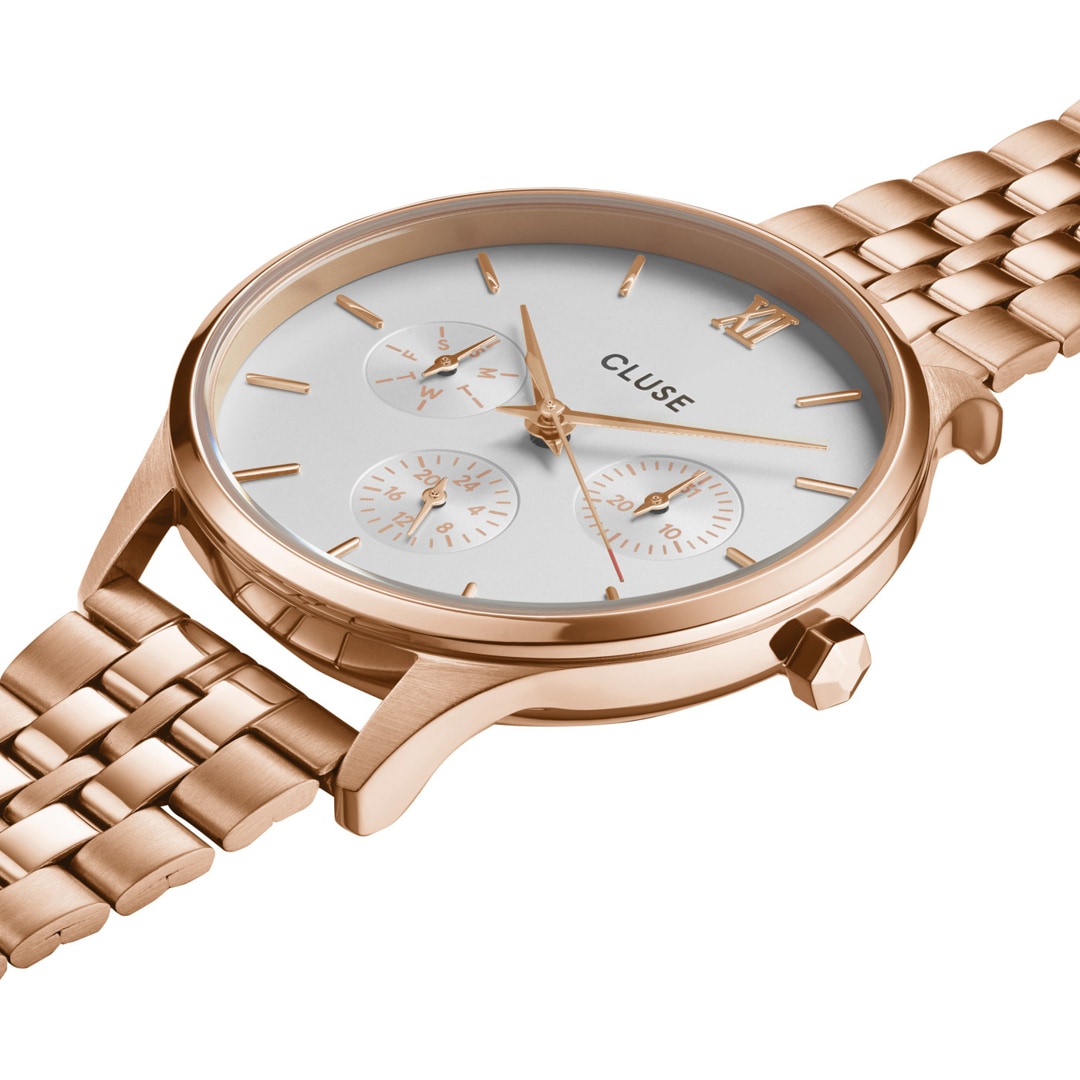 Cluse Minuit Multifunction Rose Gold