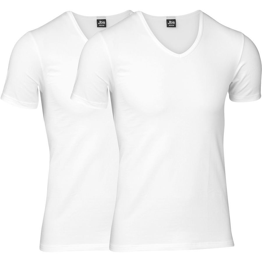 JBS GOTS T-Shirt 2-Pack - Blanc