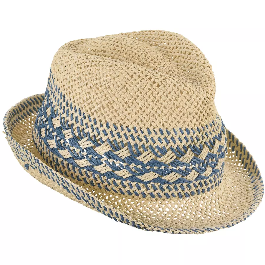 Sterntaler Strohhut zweifarbig sand