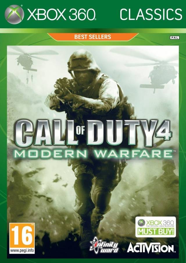 Call of Duty 4: Modern Warfare (UK) (Classics)- Xbox360