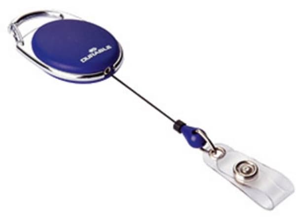 Durable 8324-07, Uttrekkbar merkesnelle, Blå, 10 stykker, 80 cm