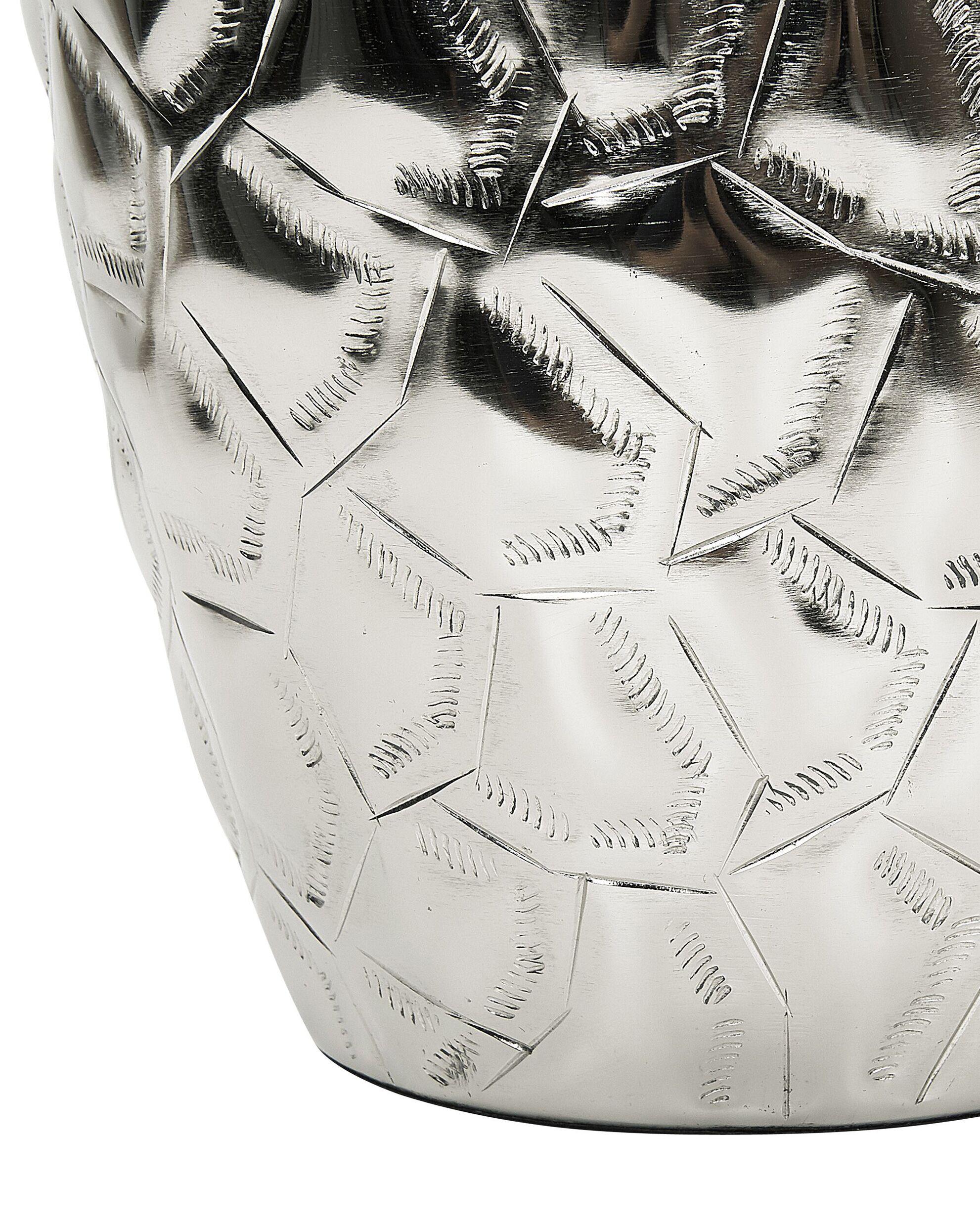 Bloemenvaas INSHAS Metaal 33 cm Zilver
