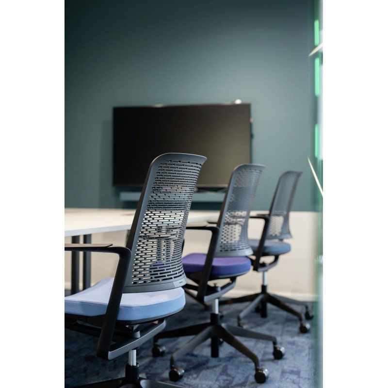 Chaise de bureau Willo avec accoudoirs