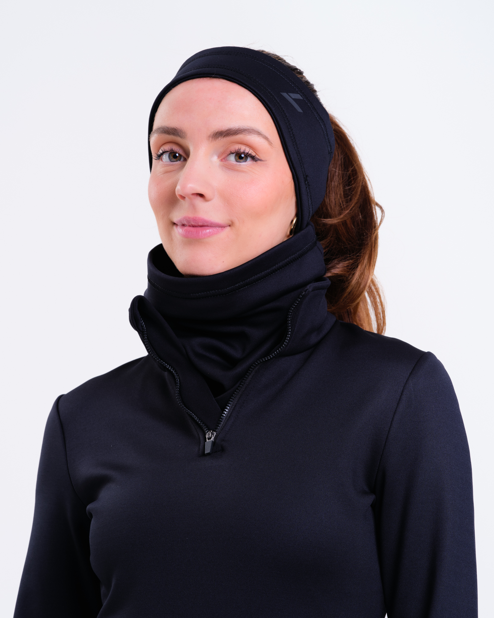LEVITY Accelerate Brushed Headband Black - One Size