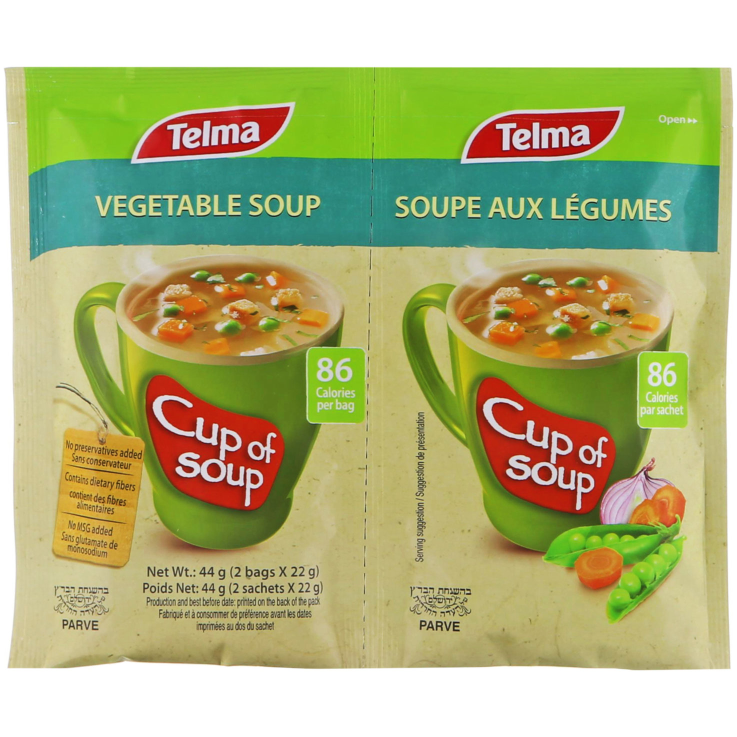 Instant Soup Gemüse Koscher