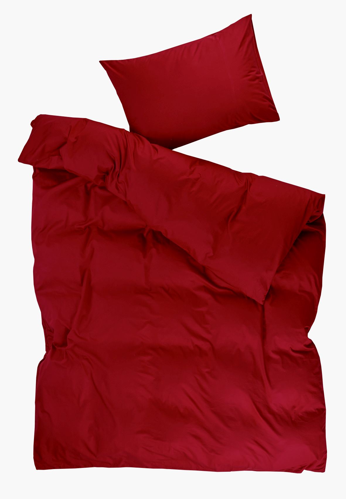 Sateng sengesett rød - 200x220 cm