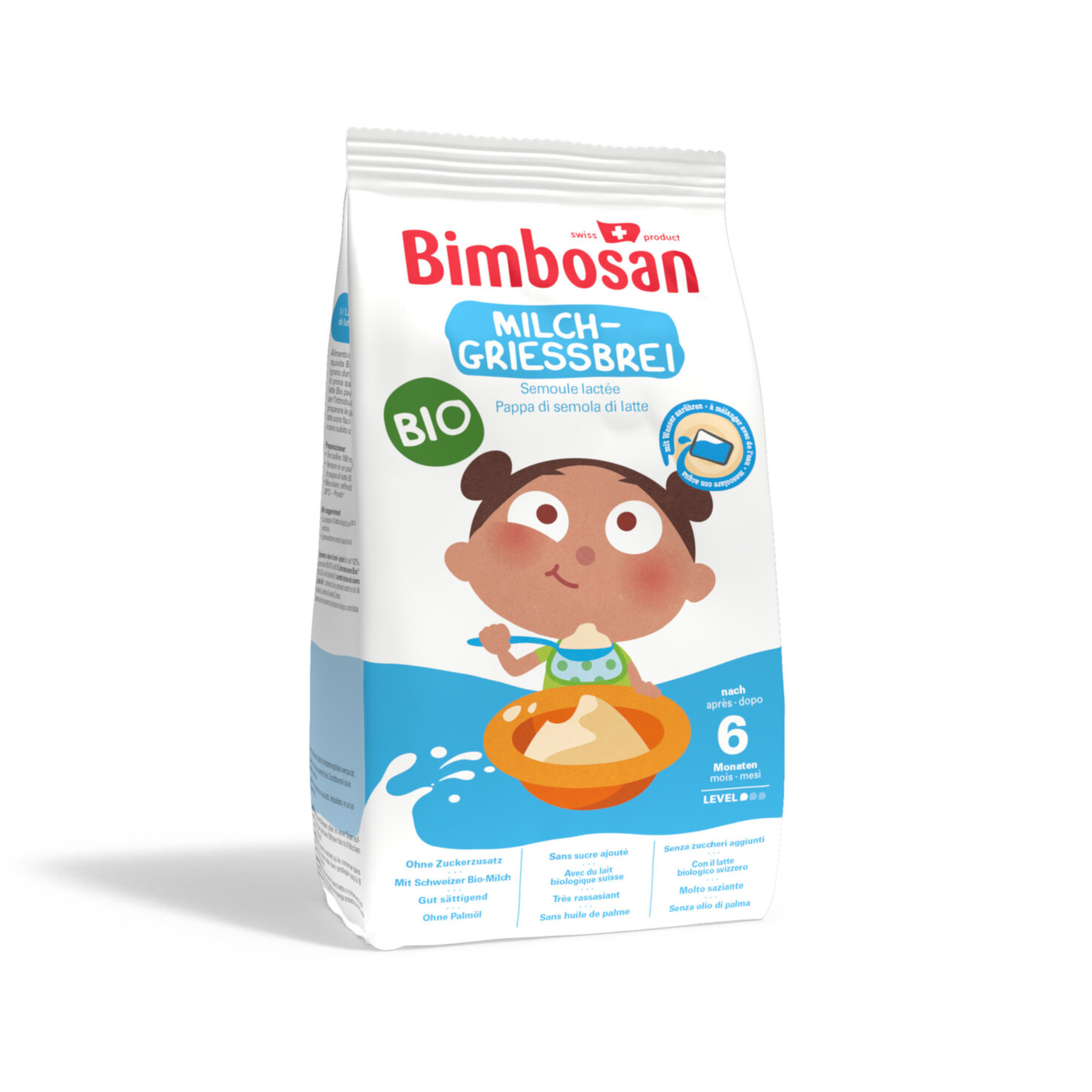 Bimbosan Bio-Milchgriess Milchbrei 6+ Monate