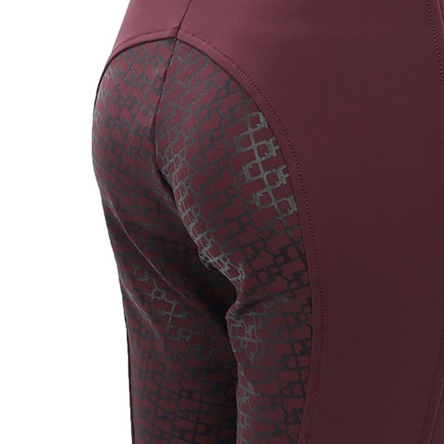 Paardrijbroek QUUR QKato Full Grip Donkerrood