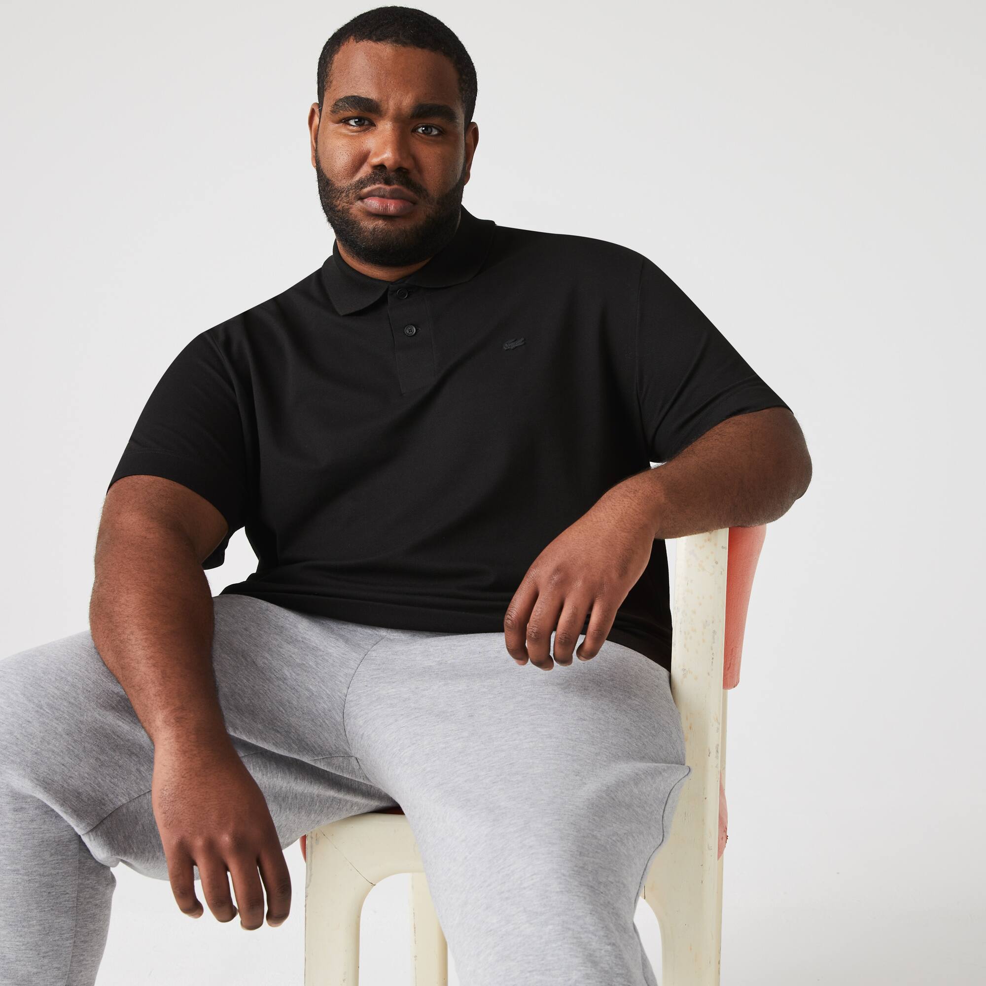 LACOSTE Movement Poloshirt aus leichtem Piqué Kurze Ärmel - Schwarz - Lacoste - Herren