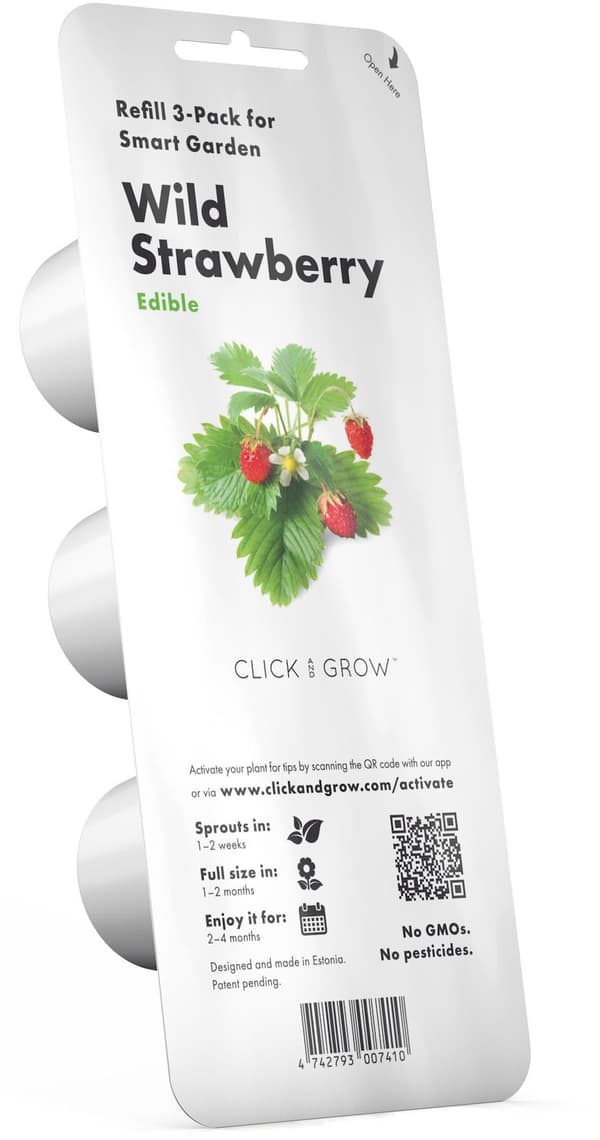 Click & Grow Smart Garden refill Wild Strawberry 3pcs