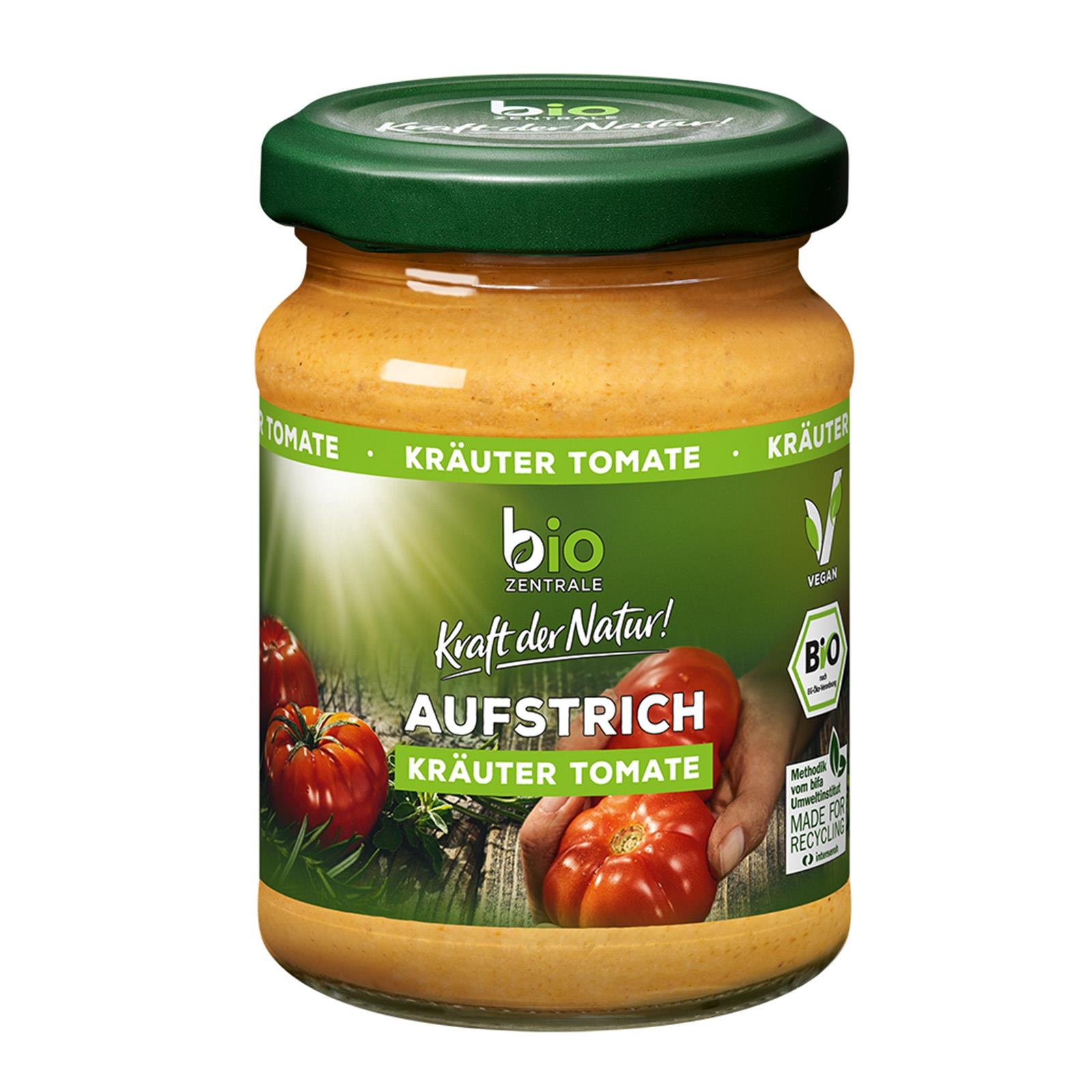Biozentrale Aufstrich Kräuter Tomate